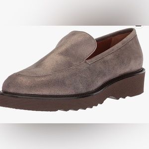 AQUATALIA SILVER LOAFERS